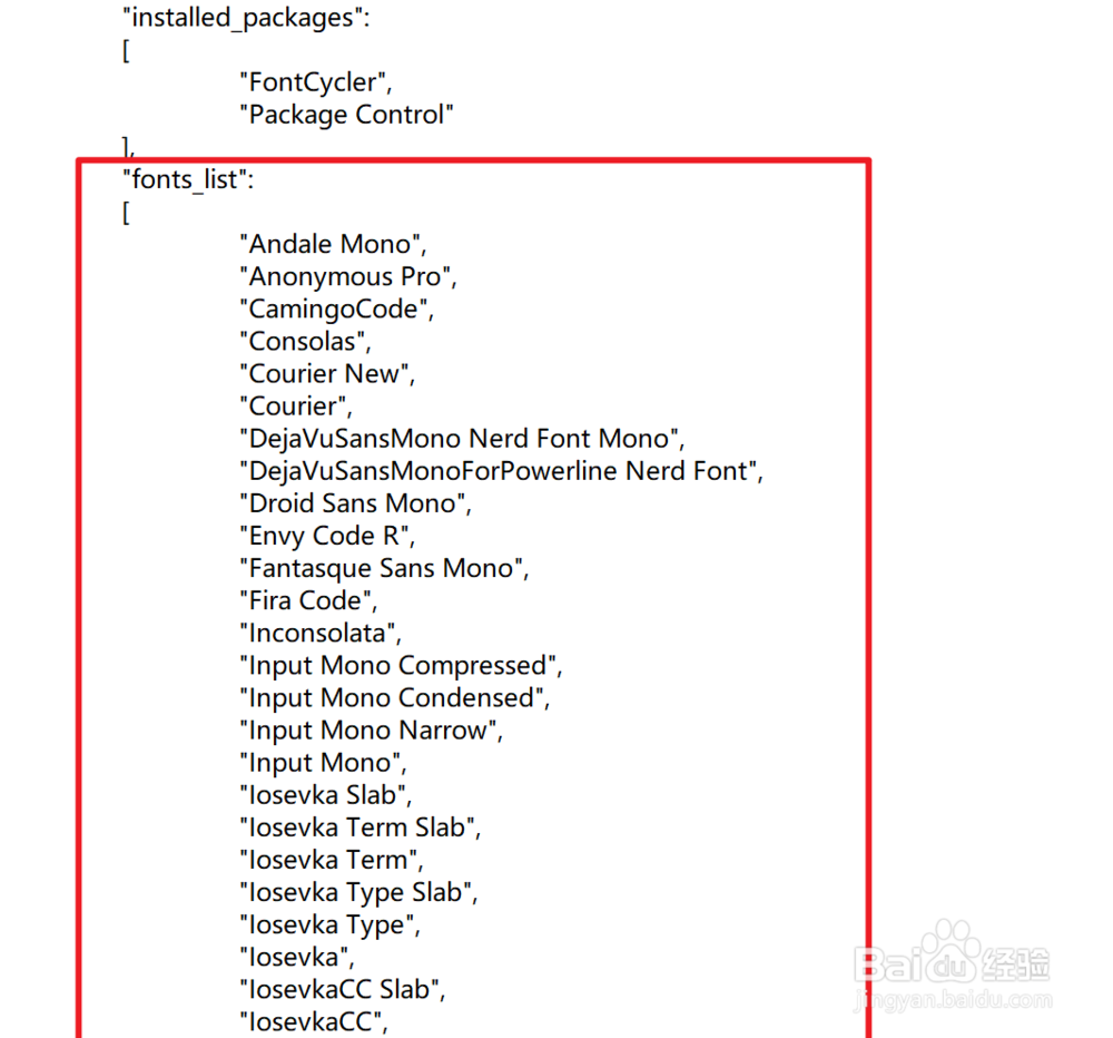 sublime text3 特性设置