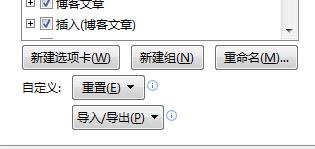 word2010中添加某个特定的自定义选项