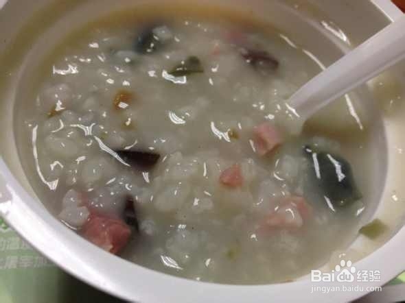 皮蛋瘦肉粥怎样煮？