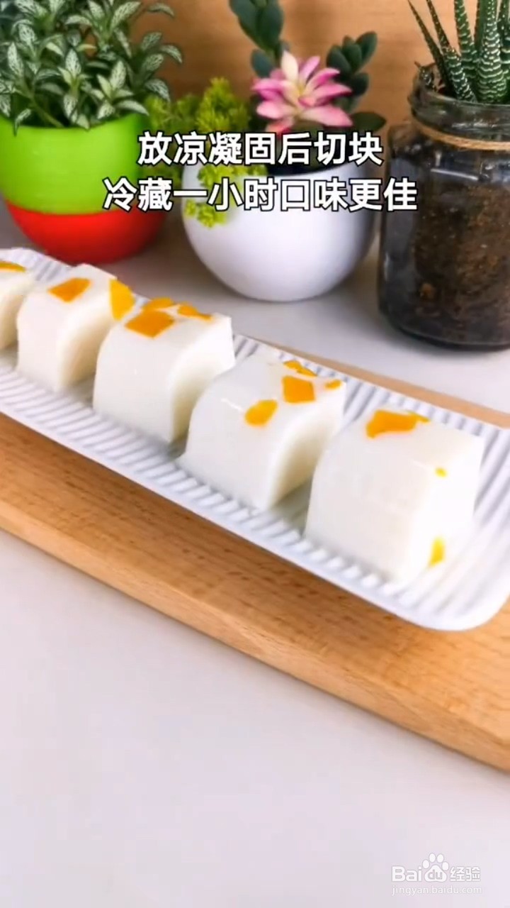 怎么制作芒果牛奶果冻