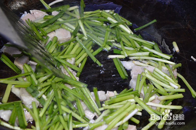 怎么做干豆腐炒韭菜