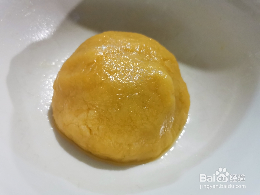 我给姐姐做芝麻桃酥饼