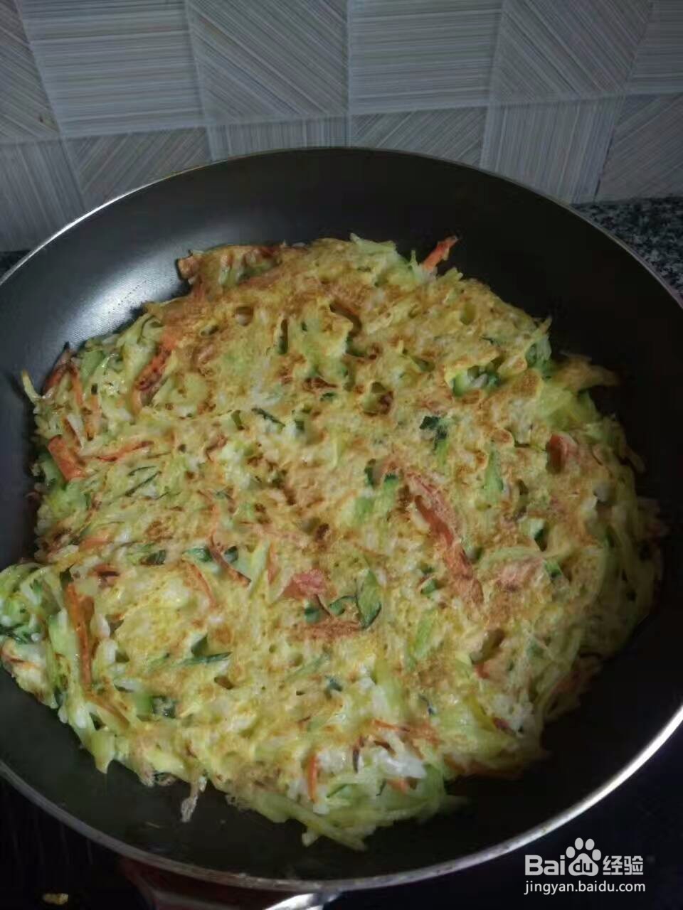 一学就会的营养蔬菜鸡蛋饼
