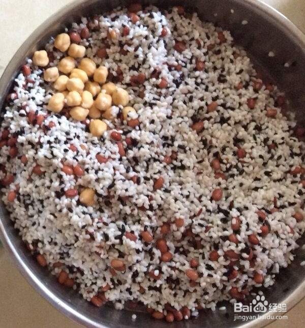 简单又好吃的杂粮粽子