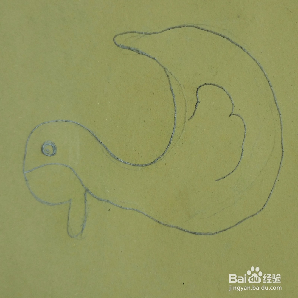 儿童简笔画小鸭子