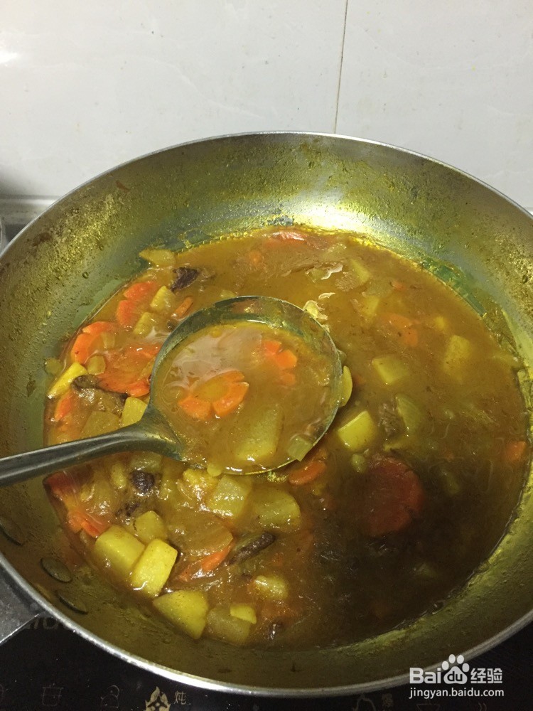 牛肉咖喱饭的做法