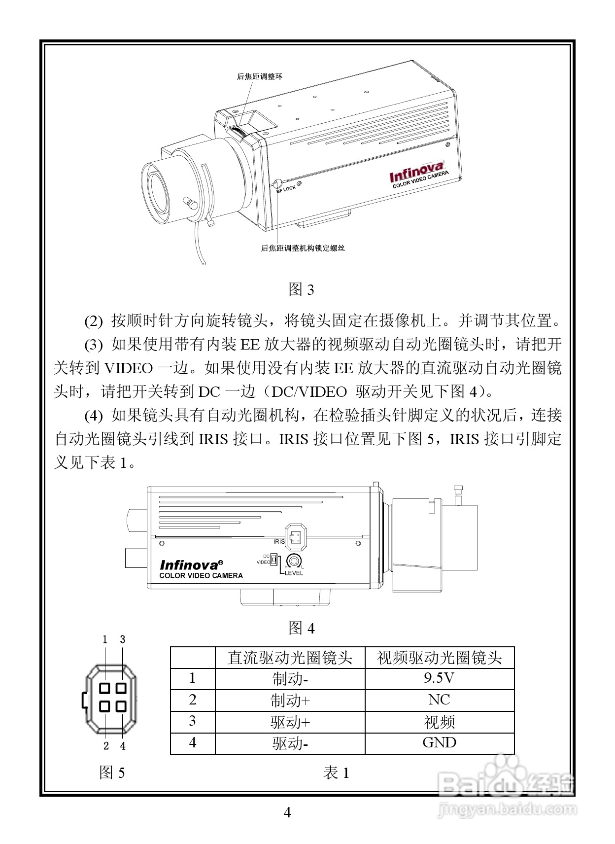 V5112-A2系列日夜型摄像机说明书