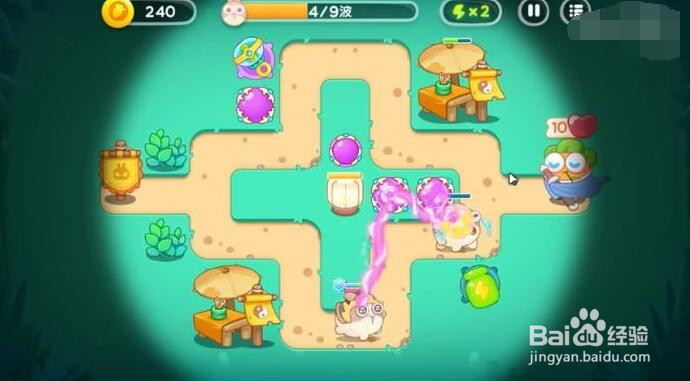 保卫萝卜4第38关攻略图解