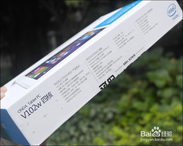昂达V102W WIN系统10.1寸平板开箱晒物