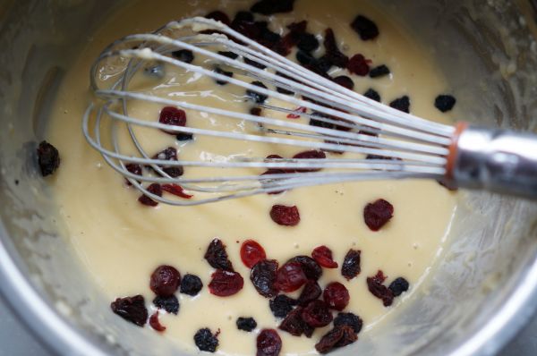 樱桃蓝莓磅蛋糕