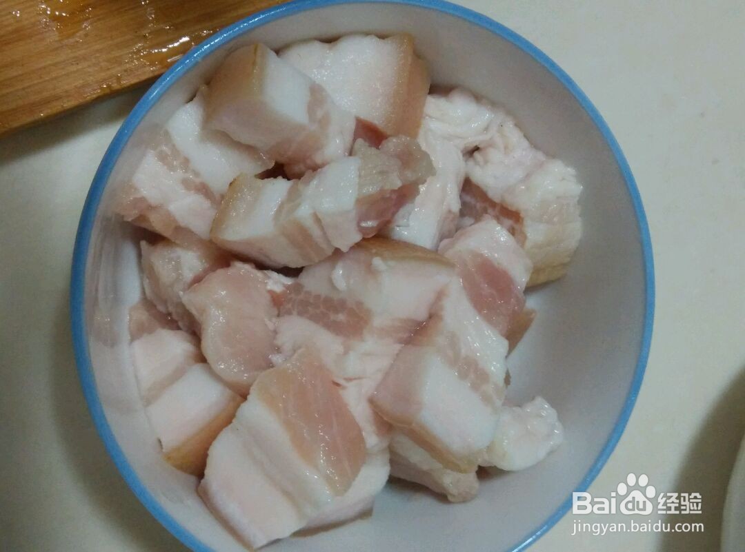懒人版干豇豆红烧肉的做法