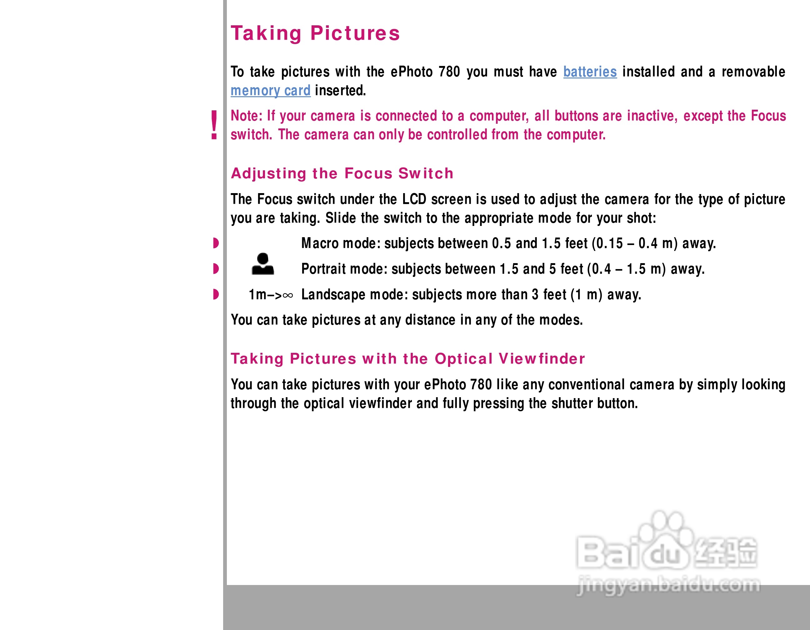 爱克发ephoto 780数码相机说明书:[2]