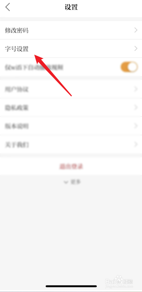 保密观中大字体如何设置