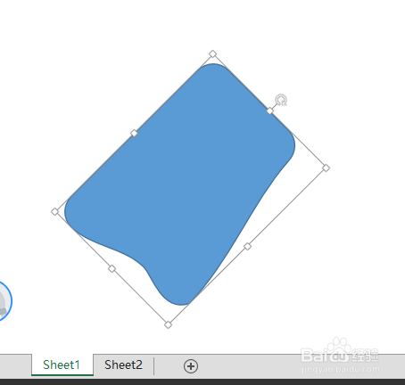 使用excel画图（简笔画）——蝴蝶