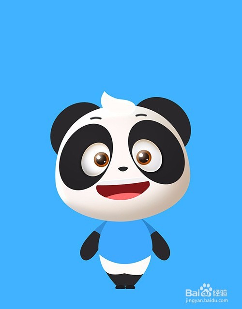使用Photoshop绘制动漫卡通熊猫