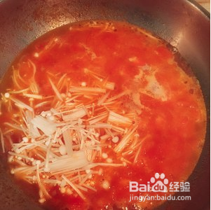 怎么做西红柿金针菇豆腐汤