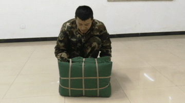 部队打背包正确教程