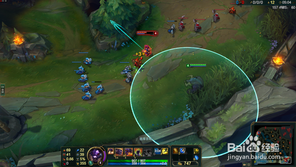 LOL牛头WQ二连技巧