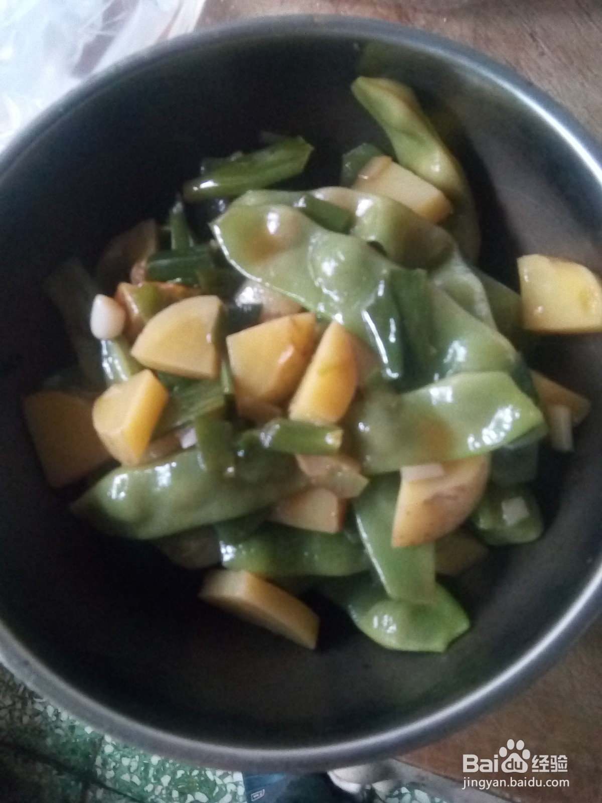 家常土豆炖豆角