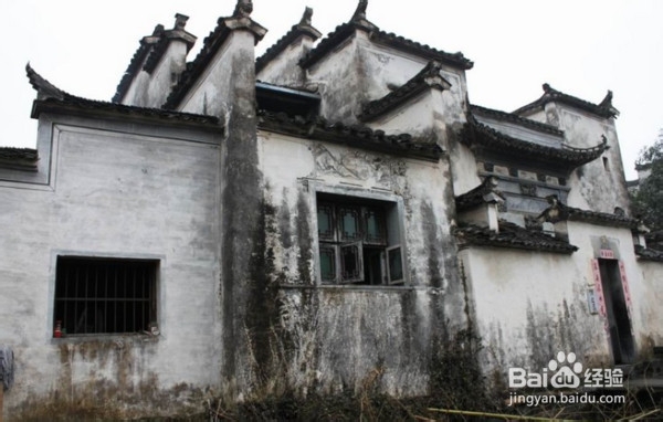 美丽的徽派古居建筑村落西递古镇游记