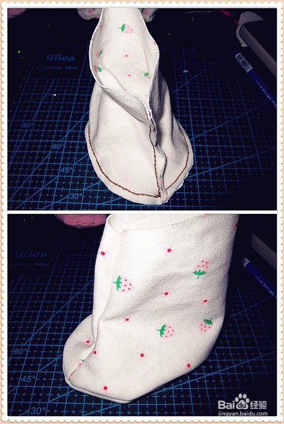 怎样做婴儿脚套