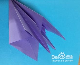 美美哒超级简单百合花折纸图解教程