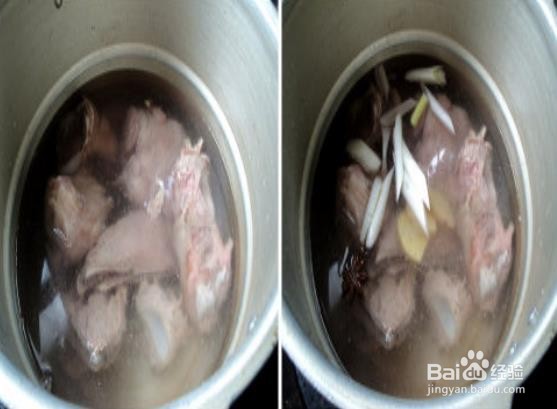 在家里做酸菜汆白肉的步骤