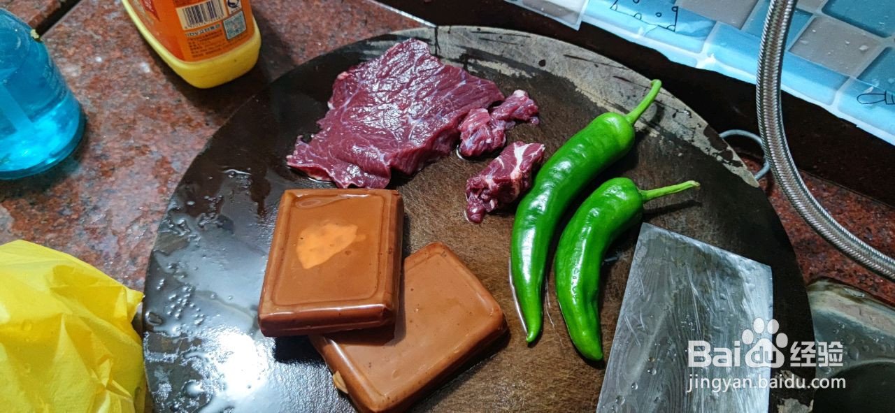 鸡蛋干牛肉的做法