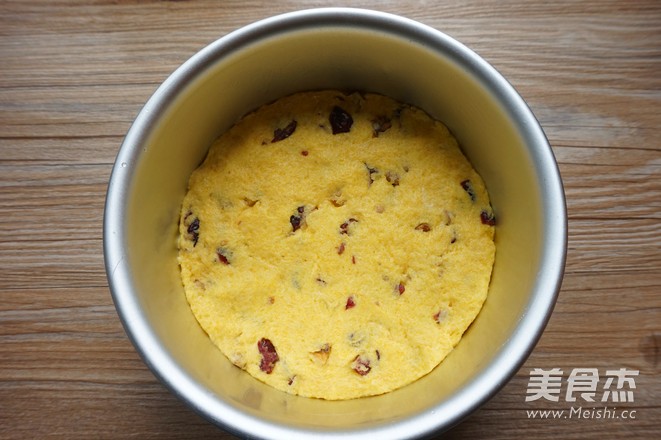 核桃玉米面发糕