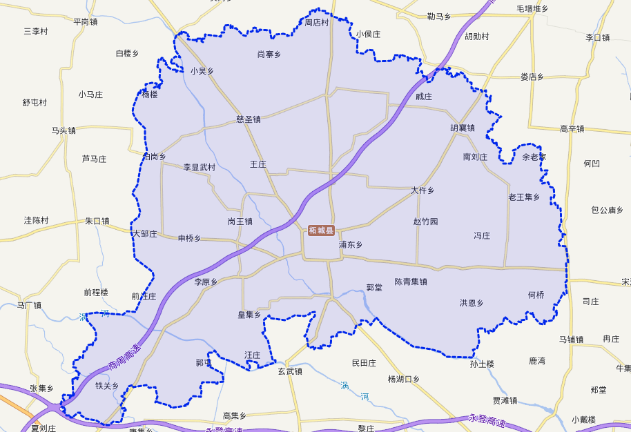 柘城有多少乡镇