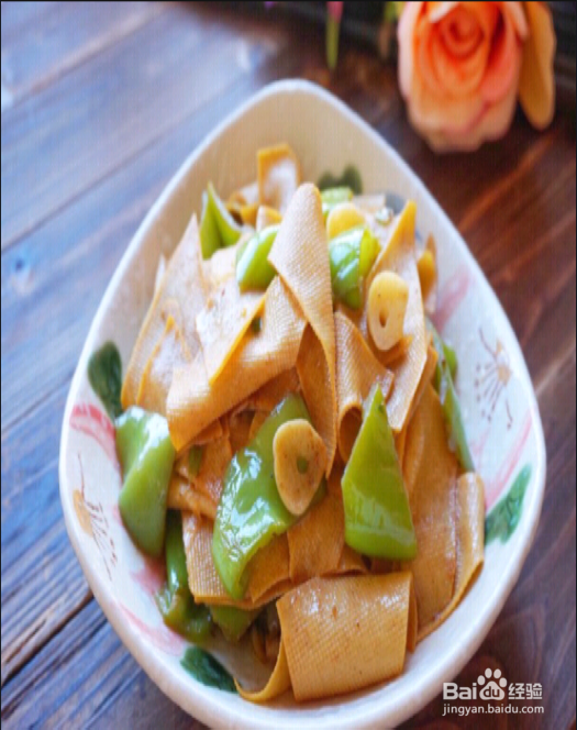 无辣不欢的尖椒豆皮怎么做？