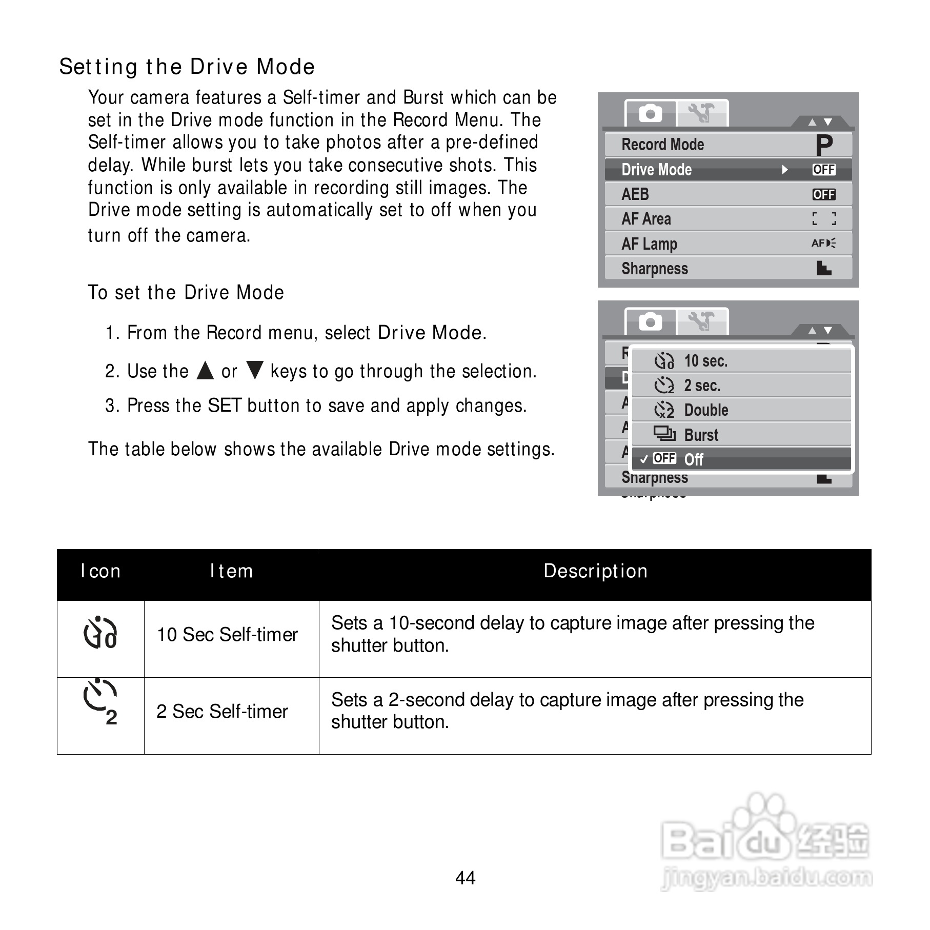 爱克发Compact 100数码相机使用说明书:[5]