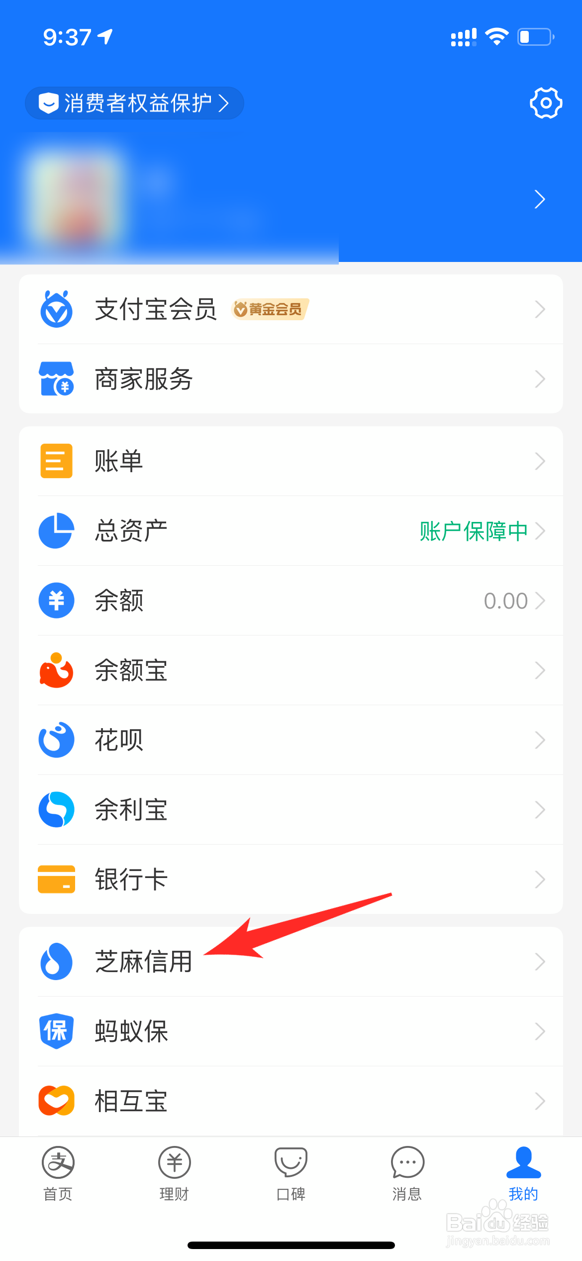 支付宝芝麻go如何关闭