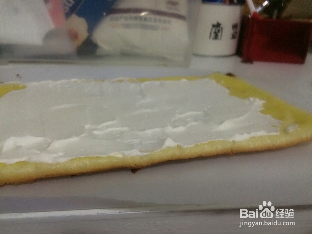 怎么做好吃天然不做作的星巴克瑞士卷奶油蛋糕卷