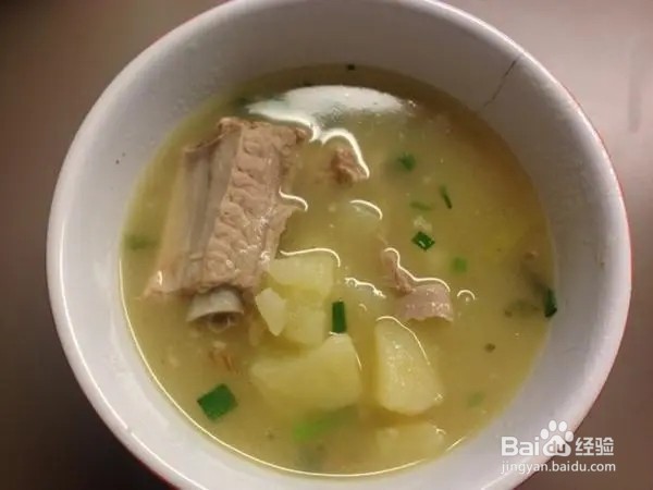 土豆排骨汤