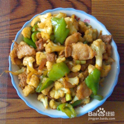 如何做好菜花炒肉