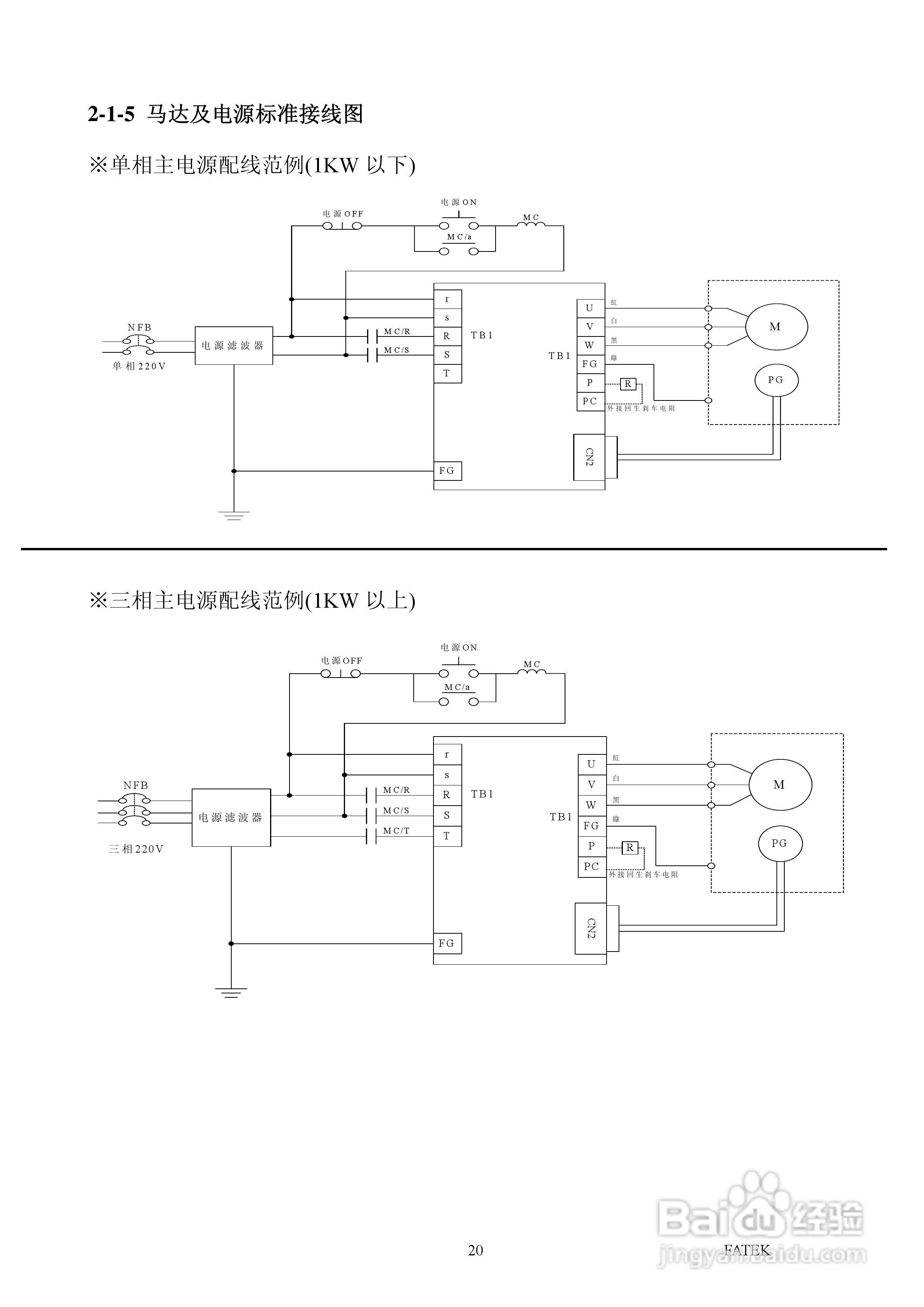 FATEK FSD-A2系列伺服驱动使用手册:[3]