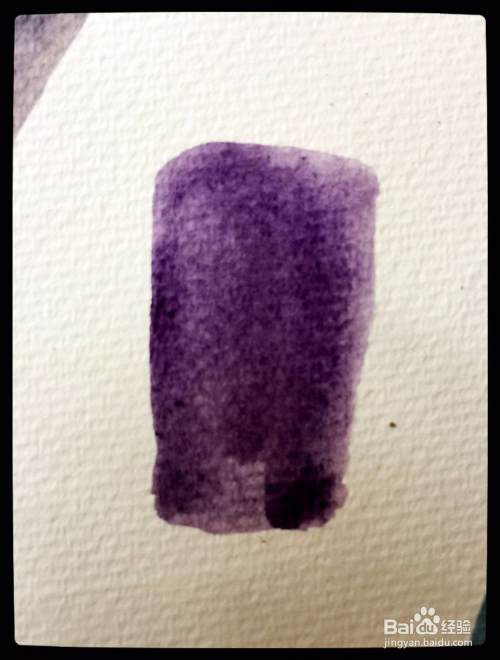 画水彩紫色怎么调