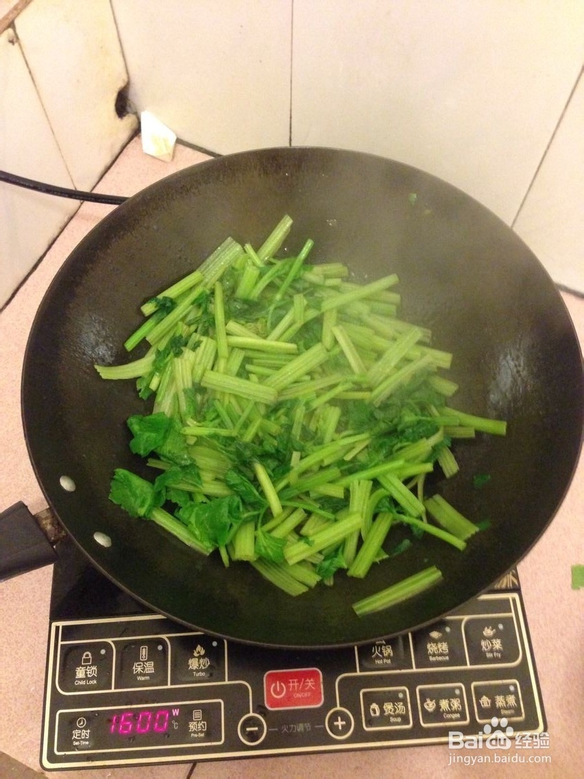 降压通便小炒：芹菜炒肉