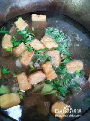 鸭血粉丝汤——营养美味，补铁