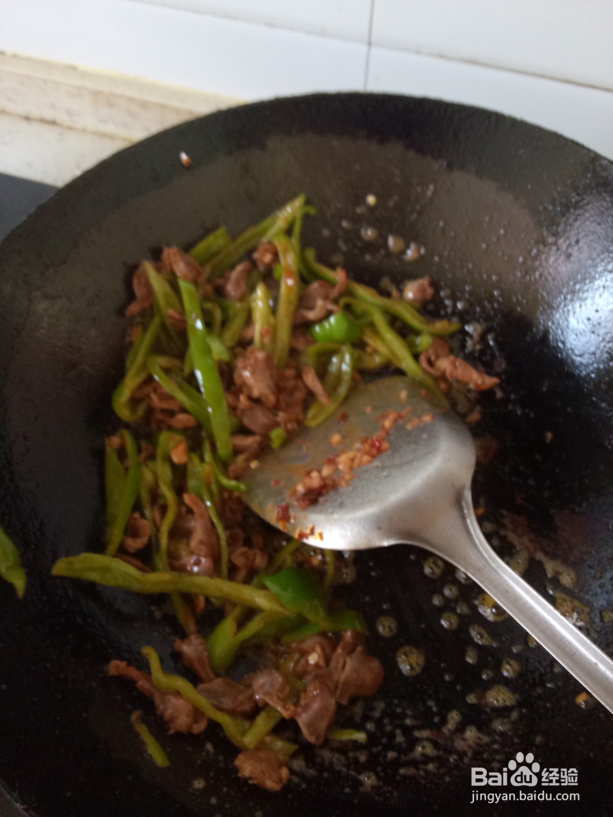 青椒豆芽炒鸡胗