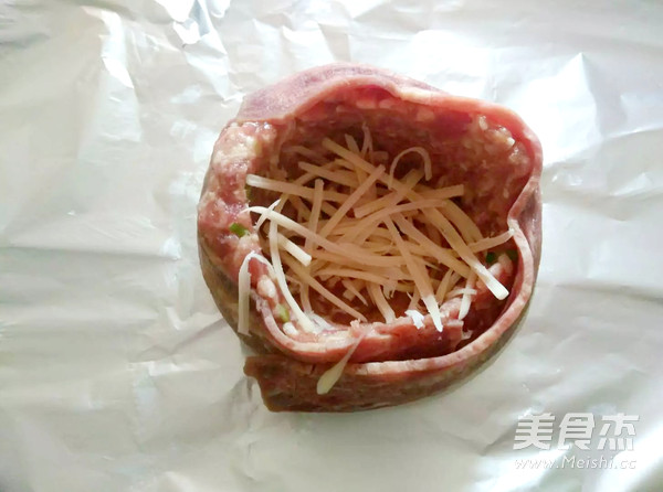 培根奶酪肉饭盅