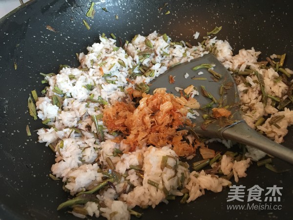 香椿干贝炒饭
