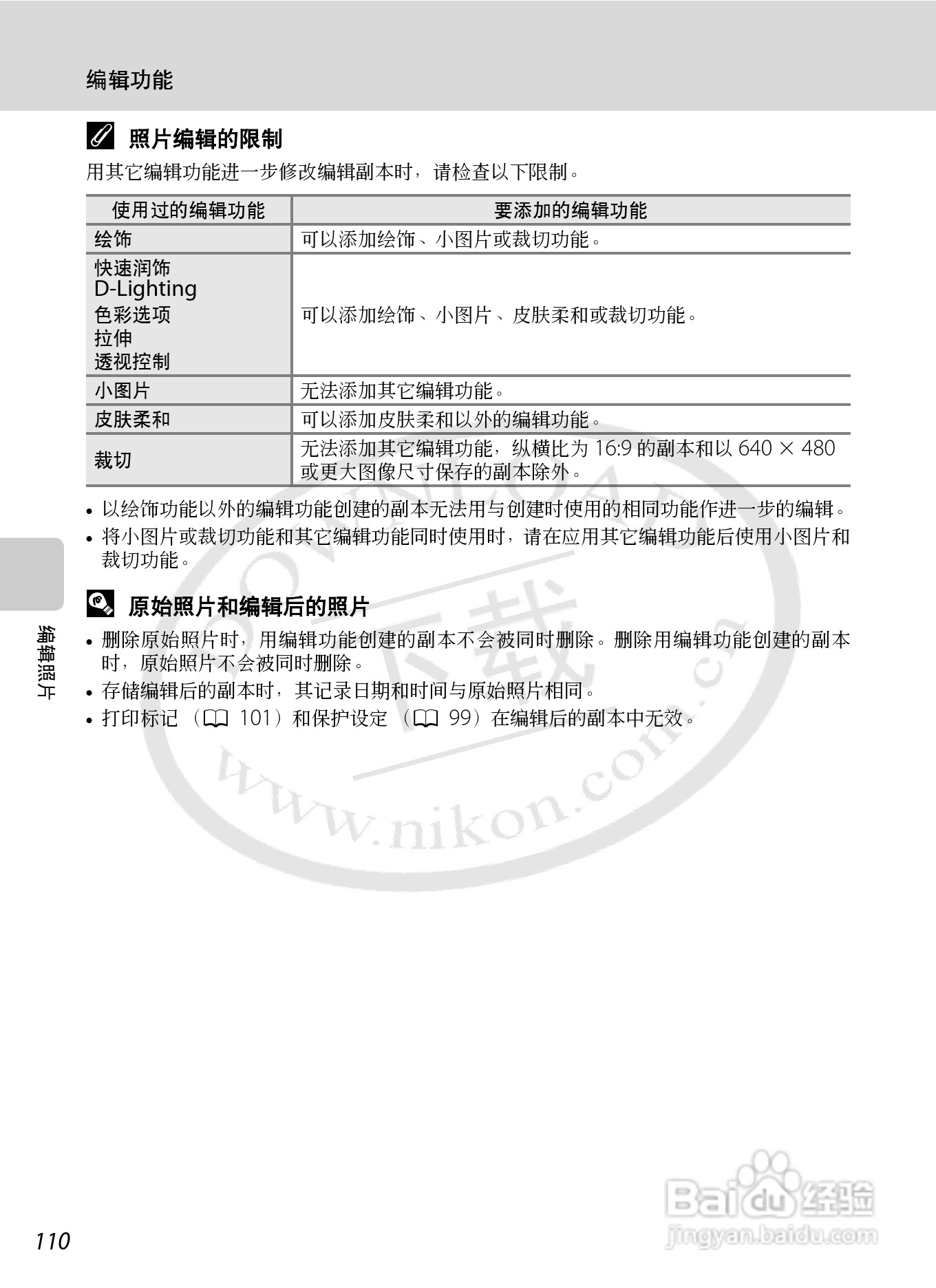 尼康Coolpix S70数码相机说明书:[13]