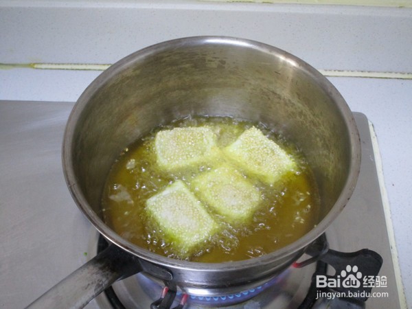 教你做芝麻脆皮年糕