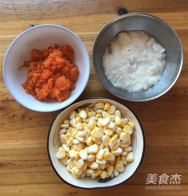 杂蔬玉米肉丸子