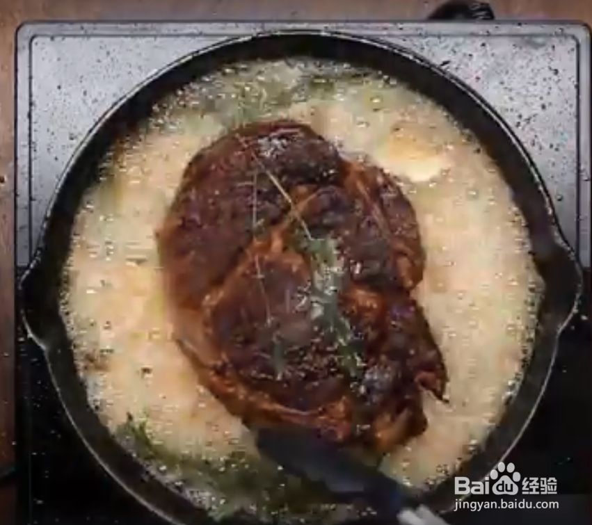 美味的煎烤牛排