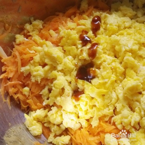 馅饼做法大全之胡萝卜鸡蛋饼