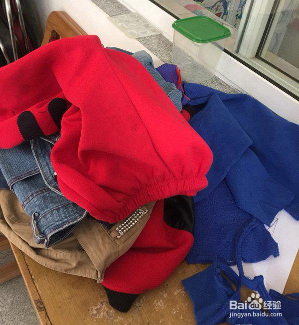 变废为宝-旧衣服diy实用的靠枕