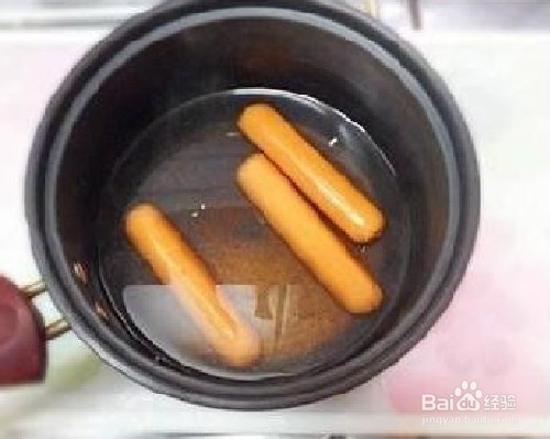 超级好吃的自制diy芝士热狗